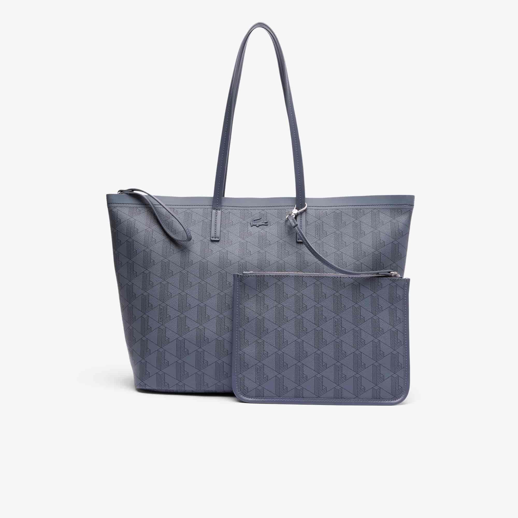 Sac cabas Zely grainé avec pochette