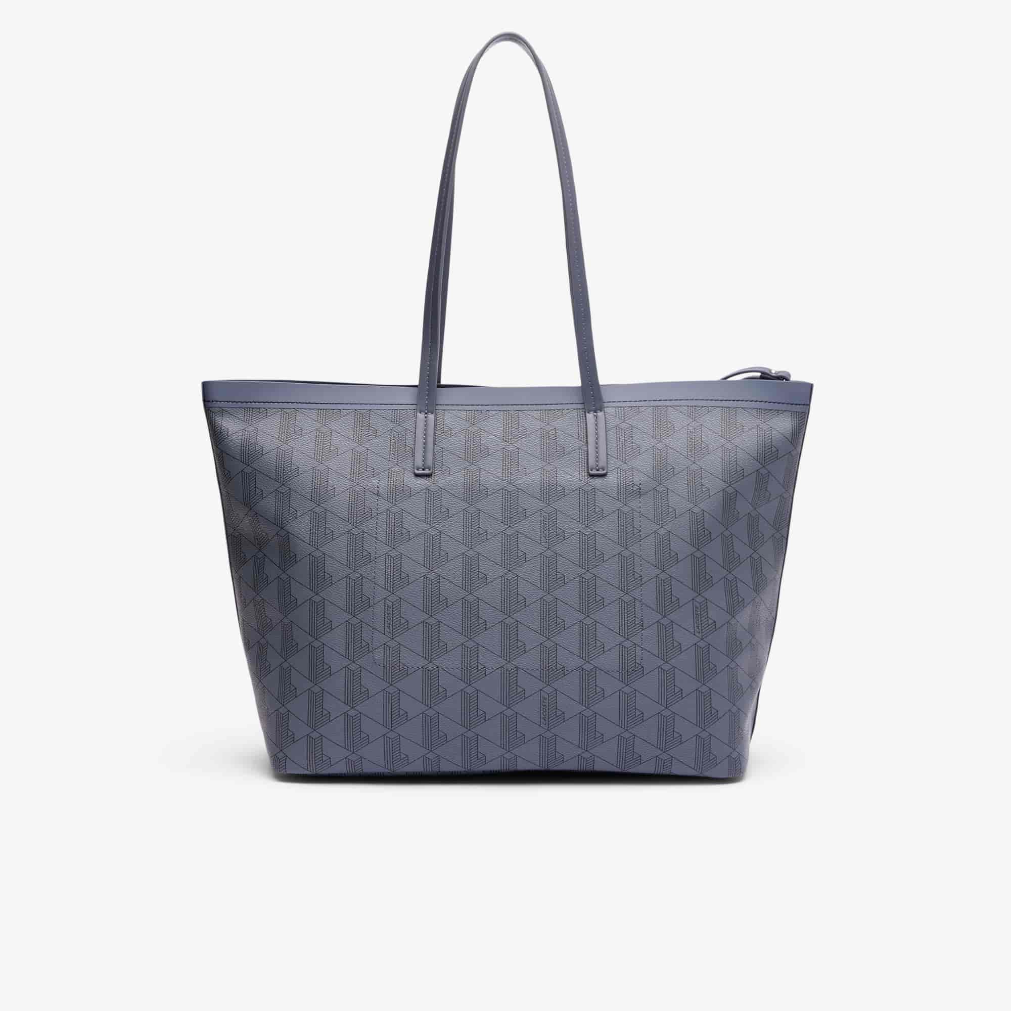 Sac cabas Zely grainé avec pochette