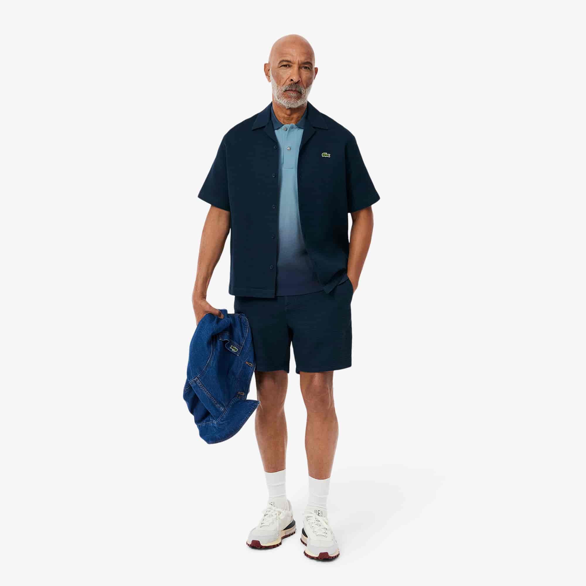 Polo L.12.12 classic fit imprimé dégradé