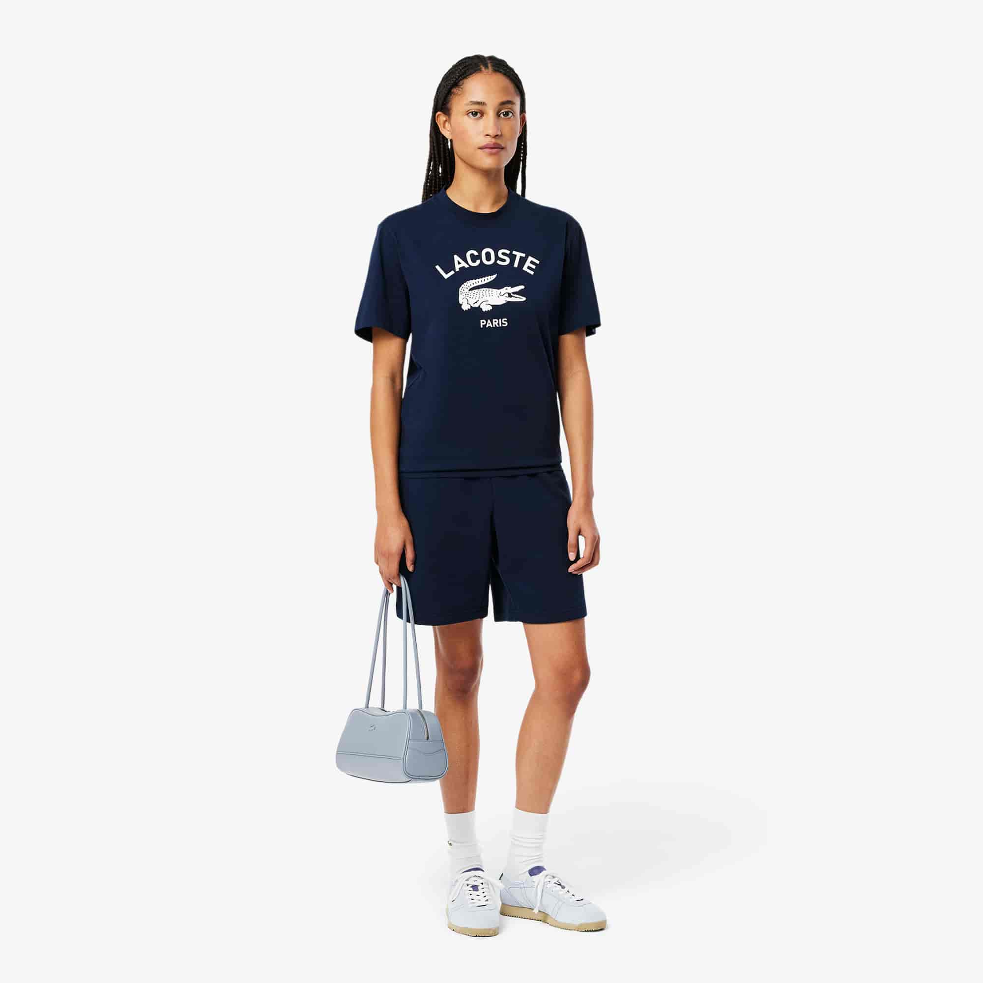 T-shirt coton imprimé signature