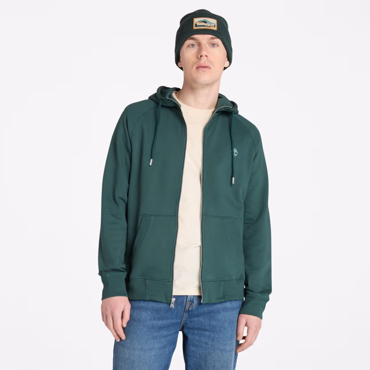 TIMBERLAND | Sweat à capuche Zip EXETER RIVER Brushed Back Full