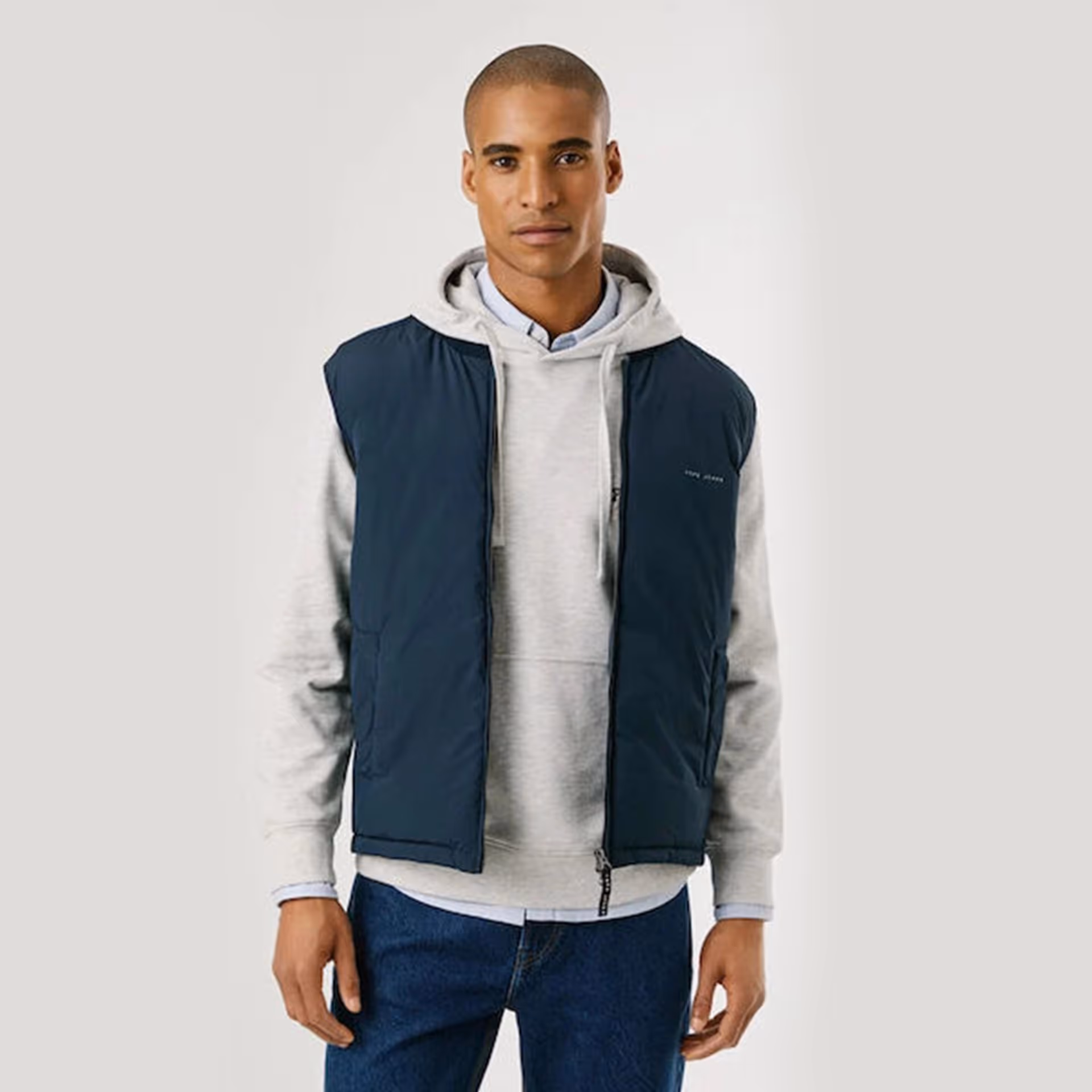 Veste sans manches bleu Dulwich